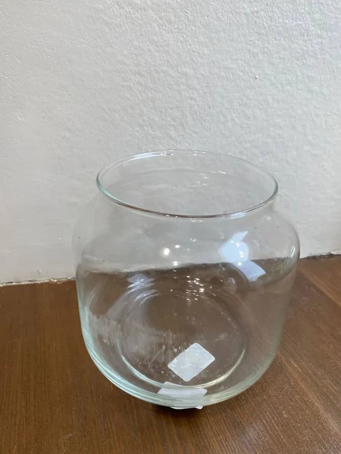 Ваза-банка 14*14,5см. 0,6л.